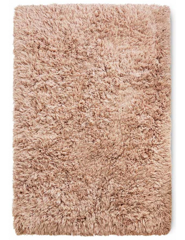 Billede af Fluffy tæppe i uld 300 x 200 cm - Soft pink