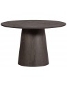 MAAN rundt spisebord i MDF Ø120 cm - Mørkebrun