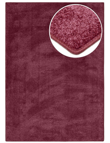 Billede af Passion tæppe i Polyamid 200 x 100 cm - Vinrød