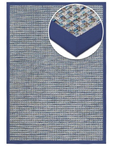Billede af Antigua udendørs tæppe i polypropylene 80 x 160 cm - Blågrå
