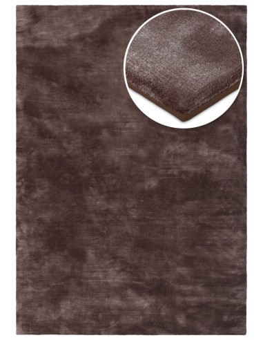 Billede af Elias tæppe i Lyocell naturfibre 120 x 200 cm - Taupe