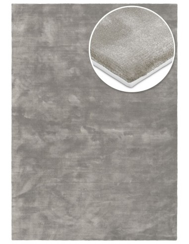 Billede af Elias tæppe i Lyocell naturfibre 150 x 200 cm - Sølvgrå