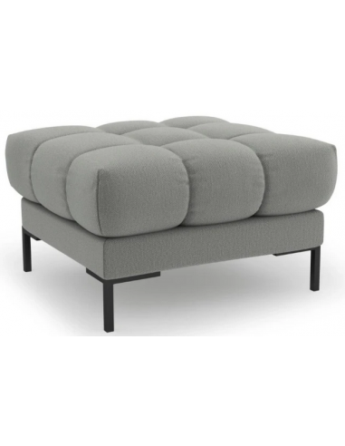 Se Mamaia puf til sofa i polyester 60 x 60 cm - Sort/Grå hos Lepong.dk