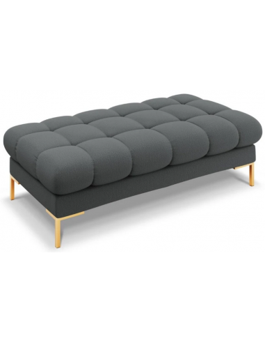 Billede af Mamaia puf til sofa i polyester 133 x 62 cm - Guld/Mørkegrå