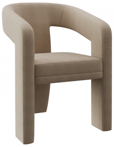Se Apex spisebordsstol i tekstil H81,5 cm - Natur hos Lepong.dk