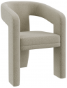 Apex spisebordsstol i tekstil H81,5 cm - Struktureret lys grøn