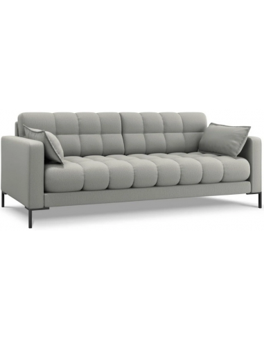 Mamaia 3-personers sofa i polyester B177 x D92 cm – Sort/Lysegrå