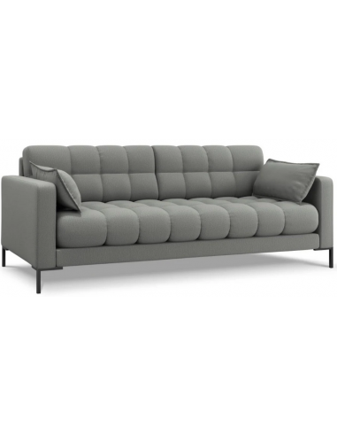 Mamaia 3-personers sofa i polyester B177 x D92 cm – Sort/Grå