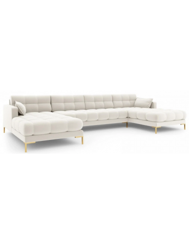 Mamaia U-sofa i polyester B383 x D185...