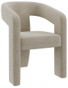 Apex spisebordsstol i tekstil H81,5 cm - Sand