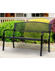 Havebænk i pulverlakeret... 2