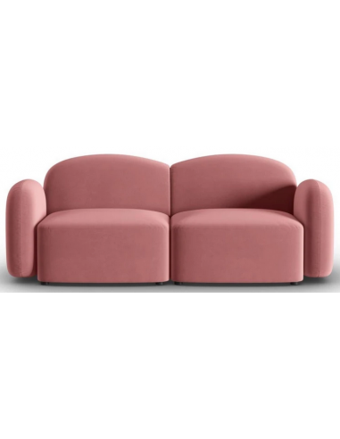 Blair 2-personers sofa i velour B194 x D87 cm – Laks