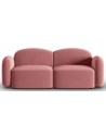 Blair 2-personers sofa i velour B194 x D87 cm - Laks