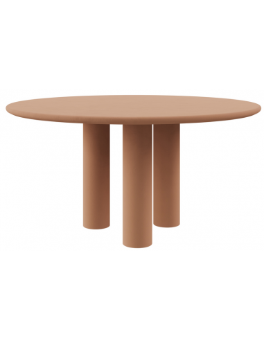 Se Napa spisebord i MDF og kalkfiber Ø150 cm - Rosa hos Lepong.dk