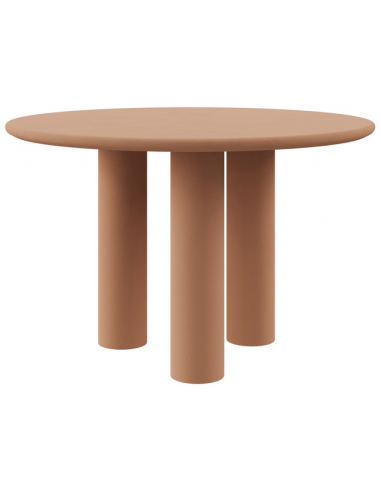 Se Napa spisebord i MDF og kalkfiber Ø120 cm - Rosa hos Lepong.dk