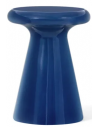Yahiko sidebord i fiberglas H51 x Ø38 cm - Midnatsblå højglans