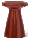 Yahiko sidebord i fiberglas H51 x Ø38 cm - Bordeaux højglans