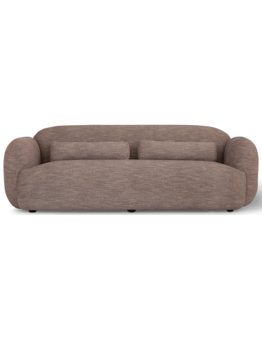 Luusar 3-personers sofa i polyester og træ B233 x 96 cm – Svag lilla