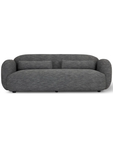 Luusar 3-personers sofa i polyester og træ B233 x 96 cm – Antracit