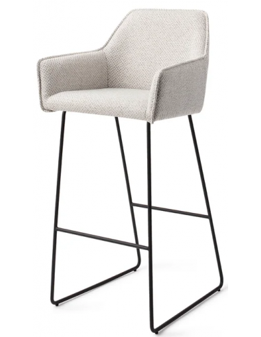 Billede af Hofu barstol i polyester H100 cm - Sort/Lysegrå