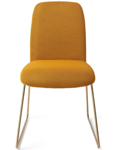 Billede af Taiwa spisebordsstol H85 cm polyester - Guld/Groovy gul