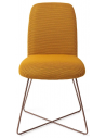 Taiwa spisebordsstol H85 cm polyester - Rødguld/Groovy gul