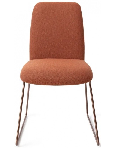 Billede af Taiwa spisebordsstol H85 cm polyester - Rødguld/Terracotta