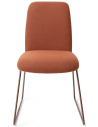 Taiwa spisebordsstol H85 cm polyester - Rødguld/Terracotta
