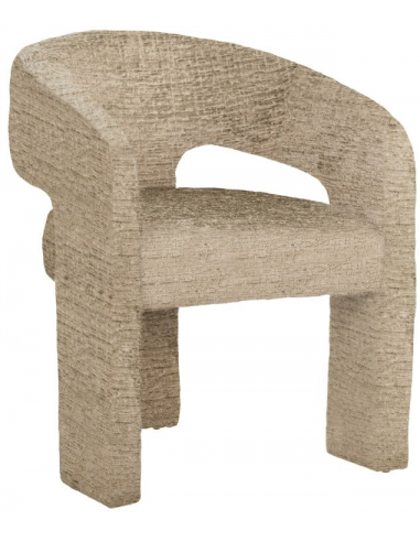 Billede af Belle spisebordsstol i polyester H79 cm - Sand