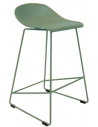 Erica barstol i metal og polypropylen H79 cm - Grøn