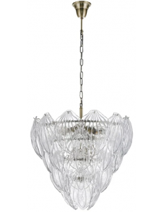 Clay Lysekrone i stål og... 2