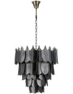 Divine Lysekrone i stål og... 2