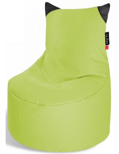 Se Munchkin sækkestol til børn i polyester H75 cm - Neongrøn hos Lepong.dk