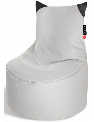 Se Munchkin sækkestol til børn i polyester H75 cm - Sølvgrå hos Lepong.dk