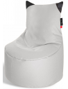 Munchkin sækkestol til børn i polyester H75 cm - Sølvgrå