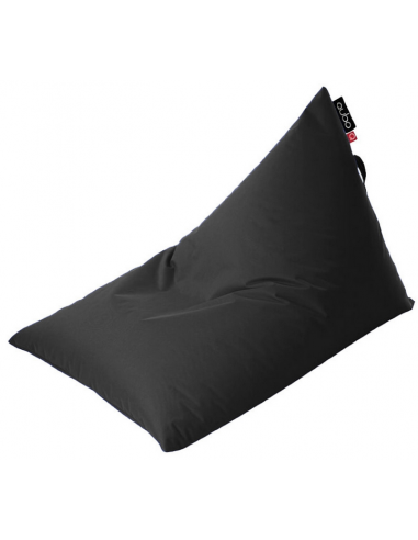Tryangle sækkestol til børn i polyester H60 cm - Sort