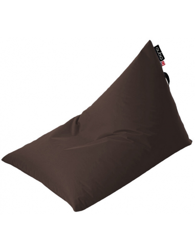 Se Tryangle sækkestol til børn i polyester H60 cm - Chokolade hos Lepong.dk
