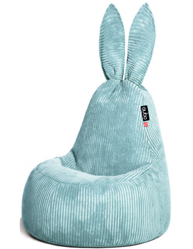 Billede af Rabbit sækkestol til børn i corduroy H115 cm - Lyseblå