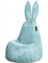Rabbit sækkestol til børn i corduroy H115 cm - Lyseblå