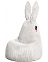 Rabbit sækkestol til børn i corduroy H115 cm - Lysegrå