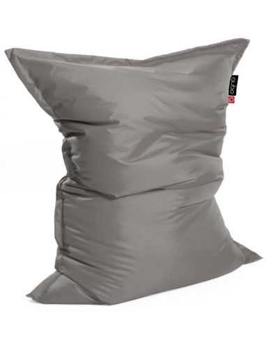 Se Modo Pillow 165 sækkestol i polyester 165 x 118 cm - Grå hos Lepong.dk