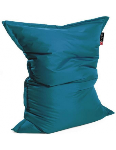 Se Modo Pillow 165 sækkestol i polyester 165 x 118 cm - Havblå hos Lepong.dk
