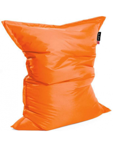 Se Modo Pillow 165 sækkestol i polyester 165 x 118 cm - Orange hos Lepong.dk