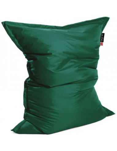 Se Modo Pillow 165 sækkestol i polyester 165 x 118 cm - Grøn hos Lepong.dk