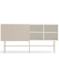 Sideboard skænk beige creme sand træ 2