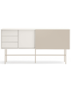 Sideboard skænk beige creme sand træ