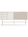 Nube sideboard i metal og melamin B180 cm - Sand/Creme