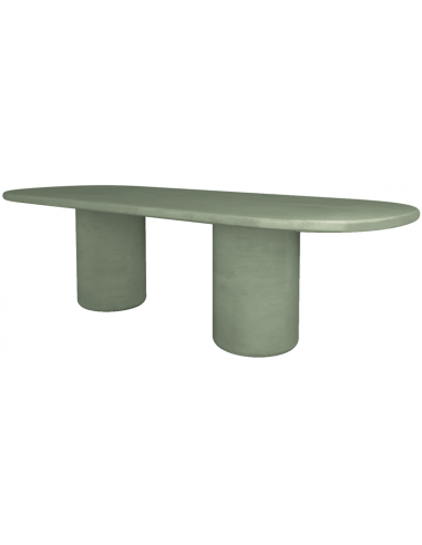 Se Haaki spisebord i mortex 200 x 110 cm - Olive hos Lepong.dk