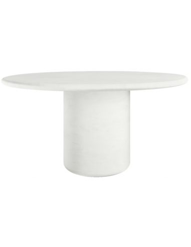 Billede af Usoo organisk rundt spisebord i mortex Ø160 cm - Salt