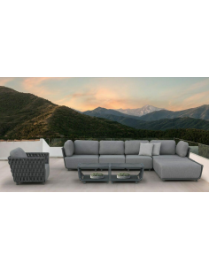 Hug loungemodul i aluminium... 2